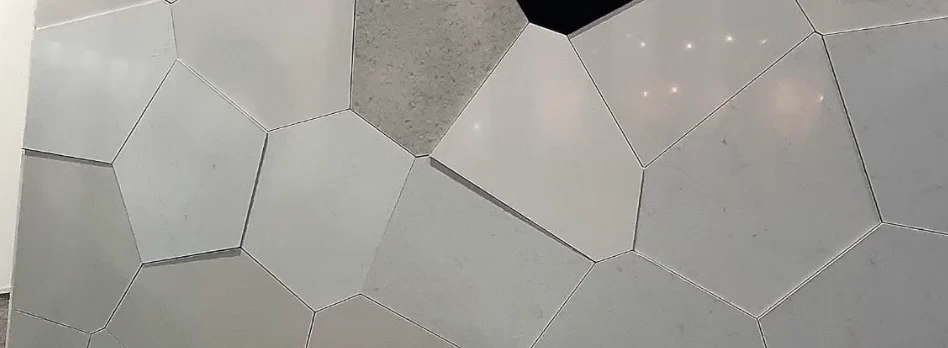 Detalhe do painel Voronoi, Guidoni.